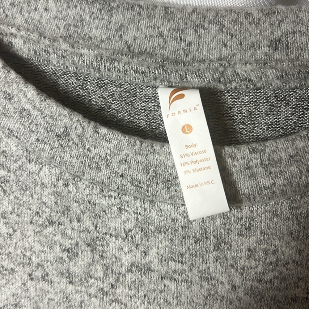 Fornia Loungewear Gray Set Multiple Sizes Available Brand New - Picture 7 of 12